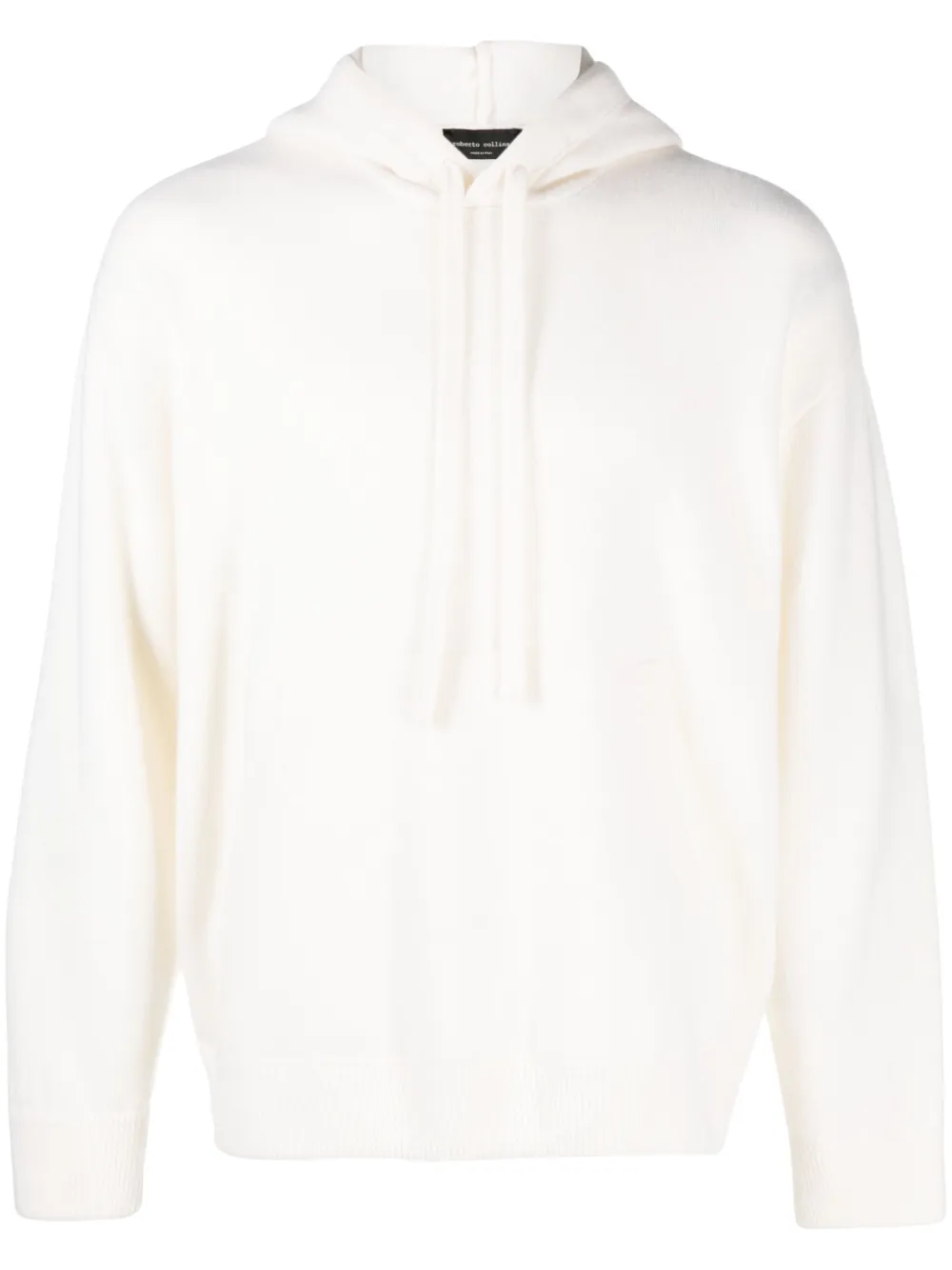 

Худи из джерси Roberto Collina, белый