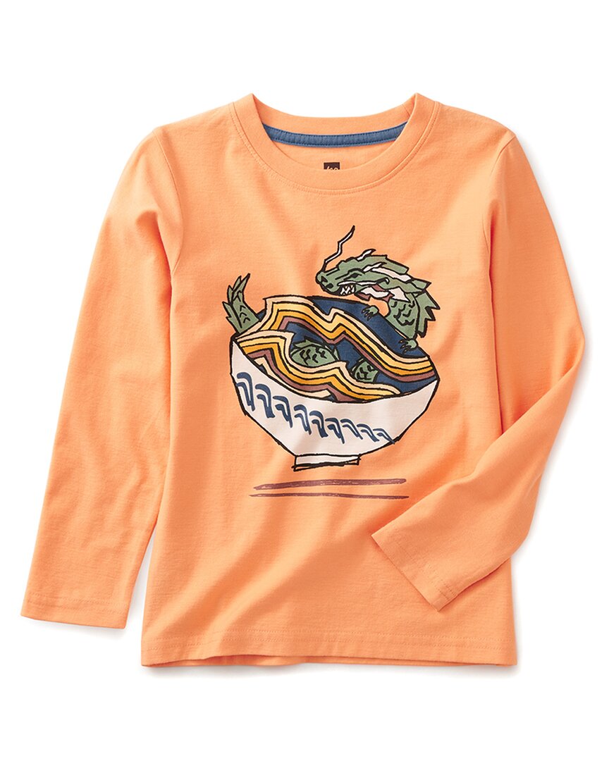 

Футболка Tea Collection Ramen Dragon Graphic, оранжевый