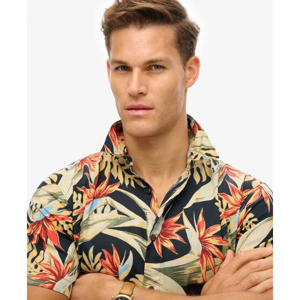 Рубашка с коротким рукавом Superdry Hawaiian Print, разноцветный — фото 4