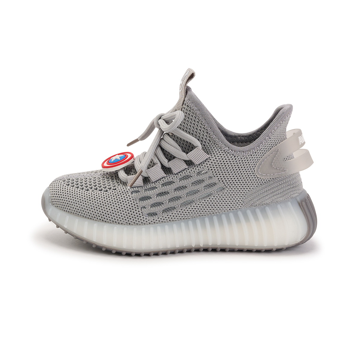 

Кроссовки Marvel Series с противоскользящей подошвой, амортизирующие, устойчивые к истиранию, дышащие, повседневные, с низким верхом, детские Disney, серый