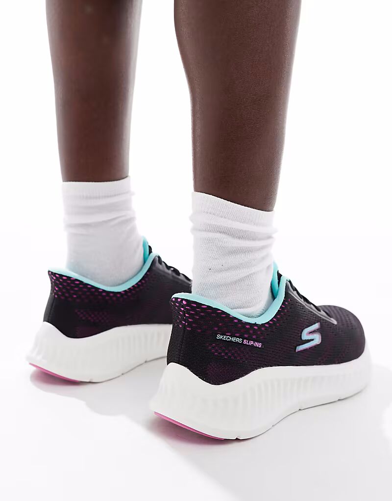 Кроссовки Skechers Go walk now khloe черного цвета — фото 3