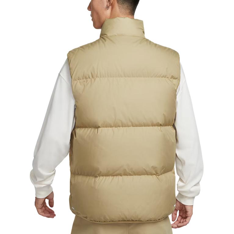 Nike Спортивная жилетка с пуховым утеплителем мужская, Parachute Beige/White — фото 3