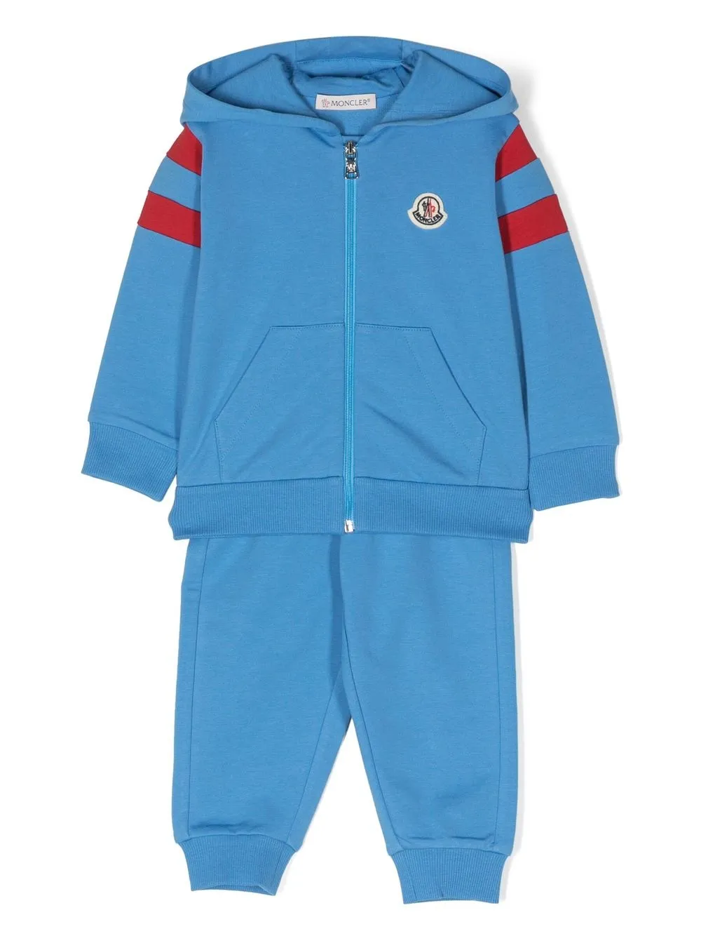 

Спортивный костюм с капюшоном Moncler Enfant, синий