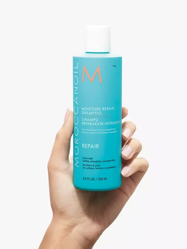 Увлажняющий восстанавливающий шампунь, 250 мл Moroccanoil — фото 2