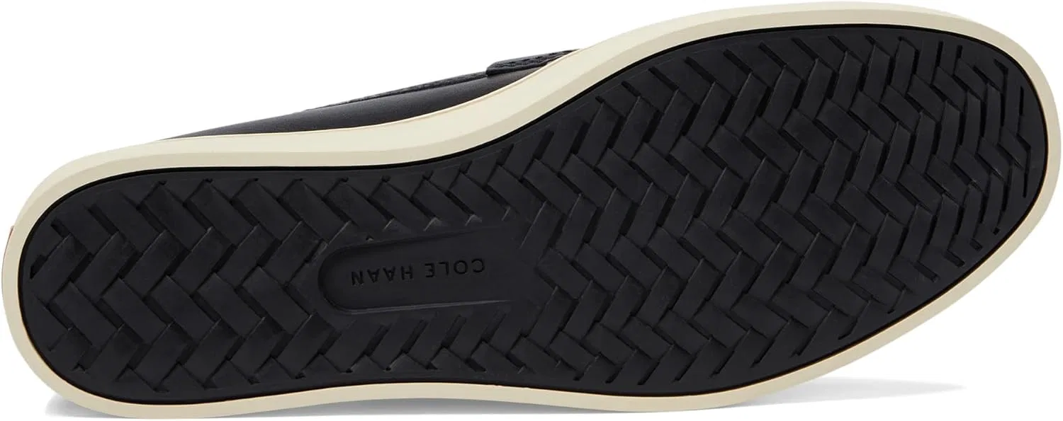 Мужские лоферы Cole Haan Nantucket Deck без шнурков, 2-Black Angora — фото 3