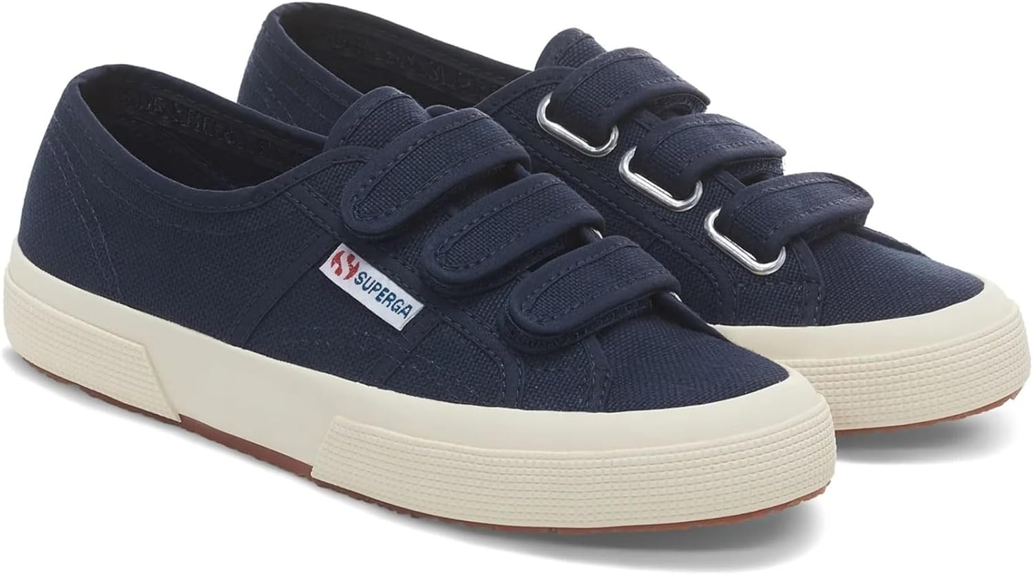 Женские модные кеды Superga 2750 Cot3velu, синий/темно-синий — фото 3