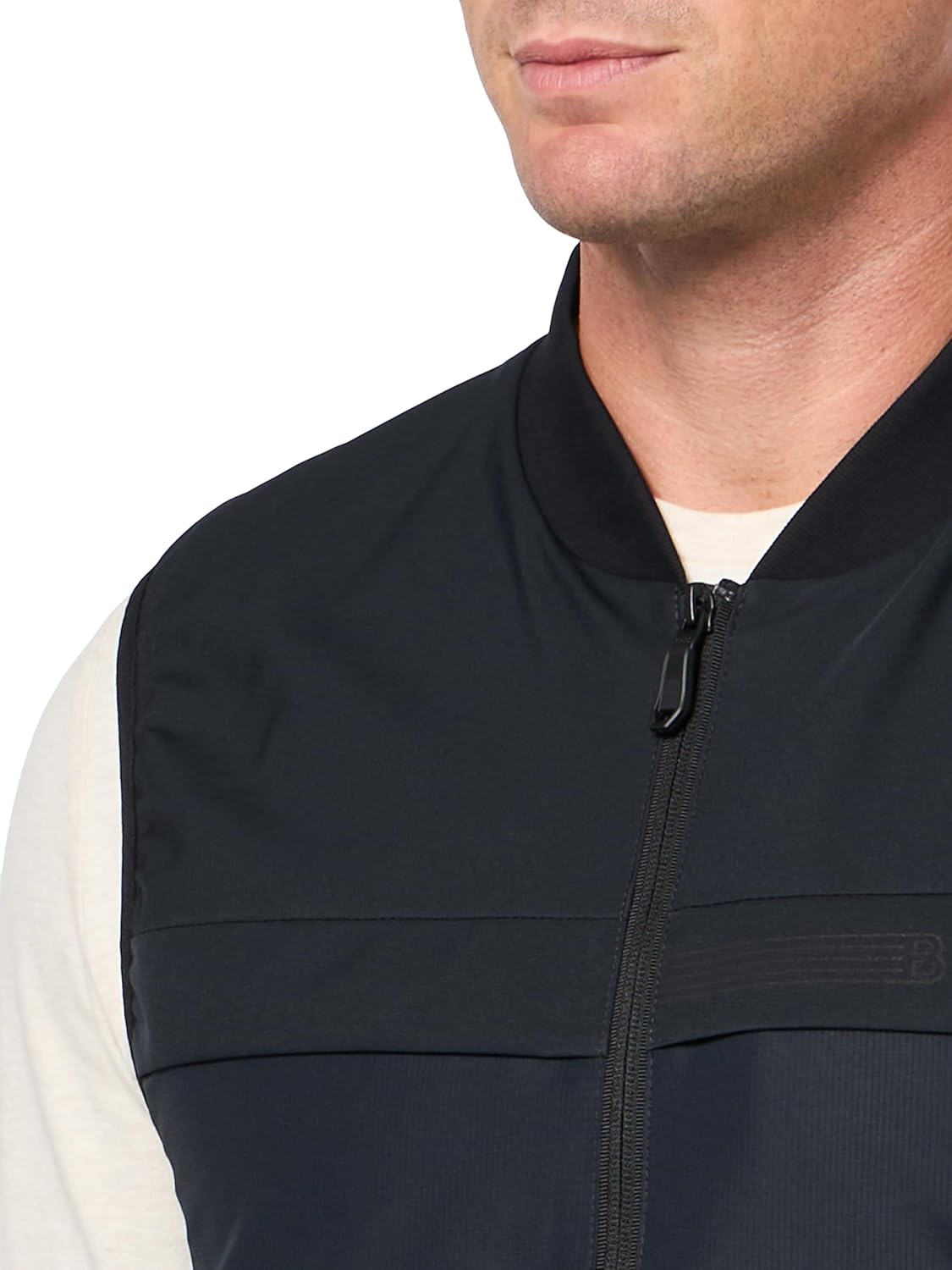 BOSS мужская легкая жилетка Ripstop Nylon, Blueberry Blue — фото 3