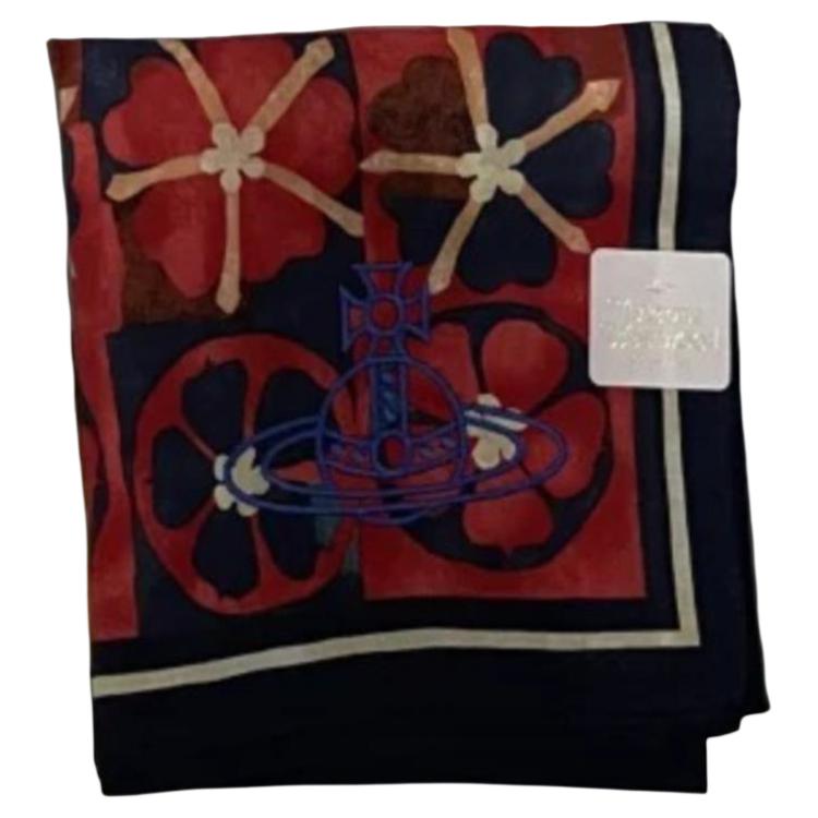 

Vivienne Westwood Шелковый шарф Unisex Red