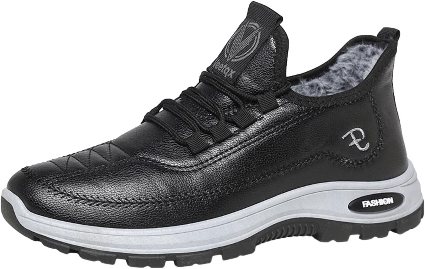 

Зимние утепленные бархатные повседневные туфли в стиле ретро, дышащие, с плоской подошвой, широкие Generic, черный