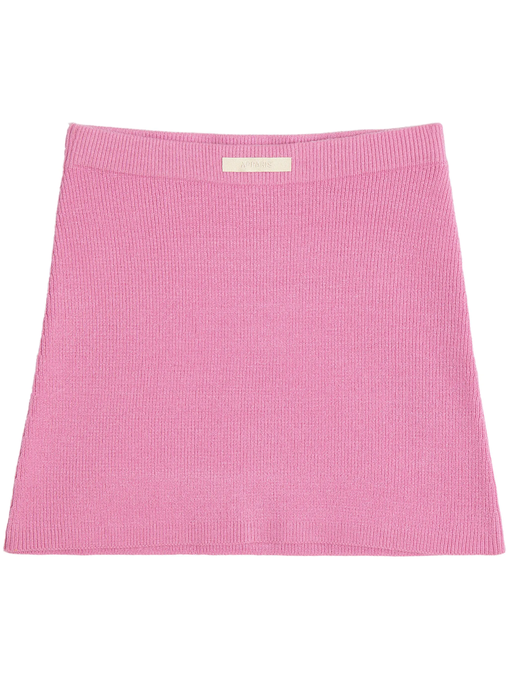 

Юбка мини с нашивкой-логотипом Apparis, розовый
