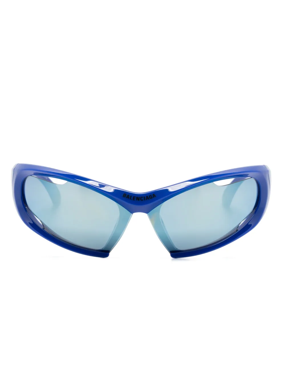 

Солнцезащитные очки Dynamo в массивной оправе Balenciaga Eyewear, синий