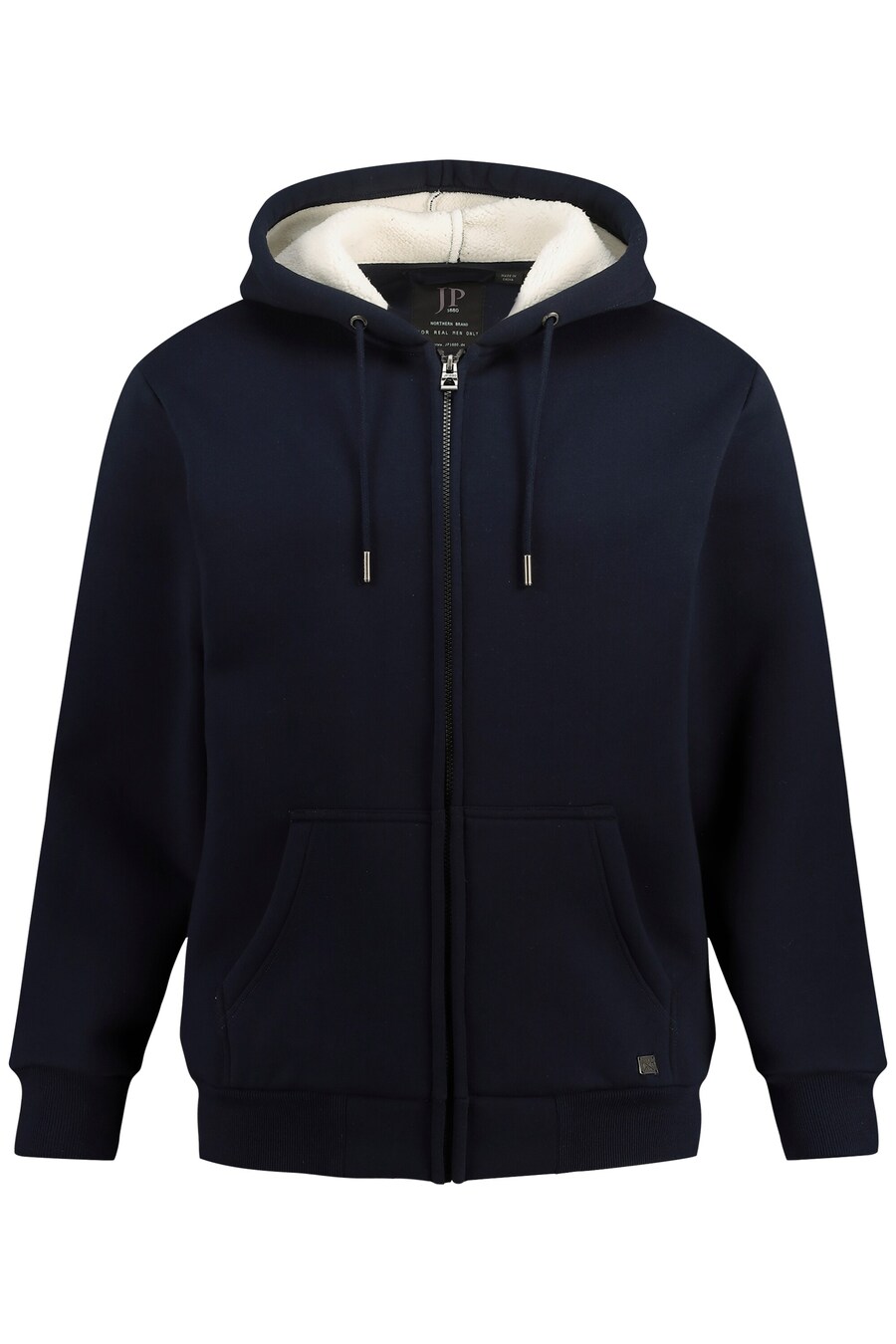 

Худи с капюшоном на молнии JP1880, marine blue