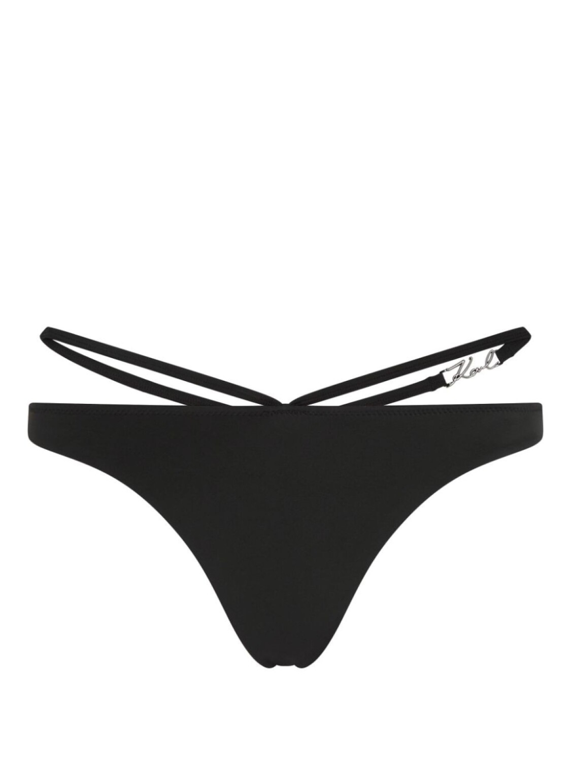 

Karl Lagerfeld плавки бикини Signature, черный