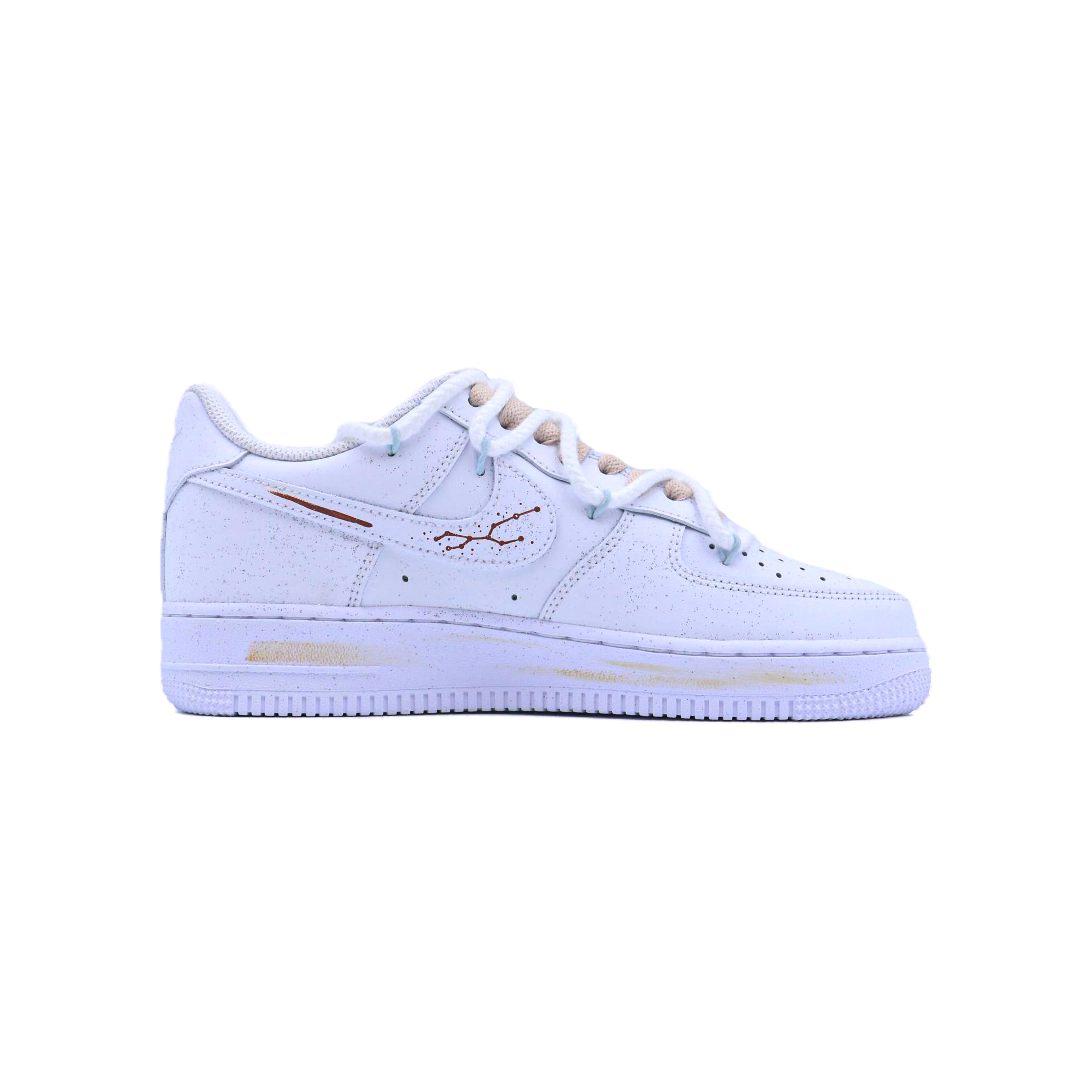 Nike Кроссовки для скейтбординга Air Force 1, унисекс, низкие, синий — фото 3
