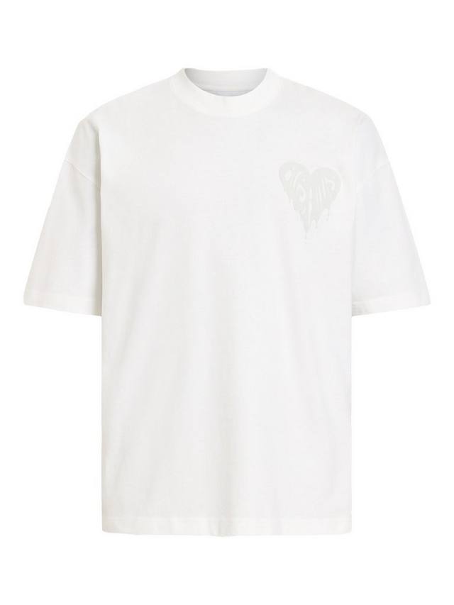 Футболка Trip Cotton с логотипом, свободного кроя, с короткими рукавами AllSaints, White Multi White — фото 4