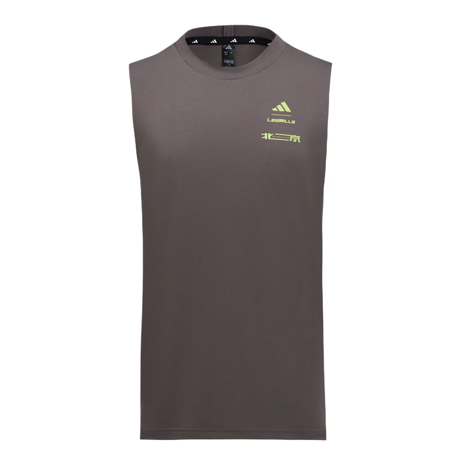 Adidas Топ-майка LAIMEI,LIANMINGKUAN SS25 мужская Charcoal Gray