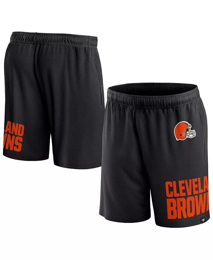 

Мужские черные шорты Cleveland Browns Clincher Fanatics