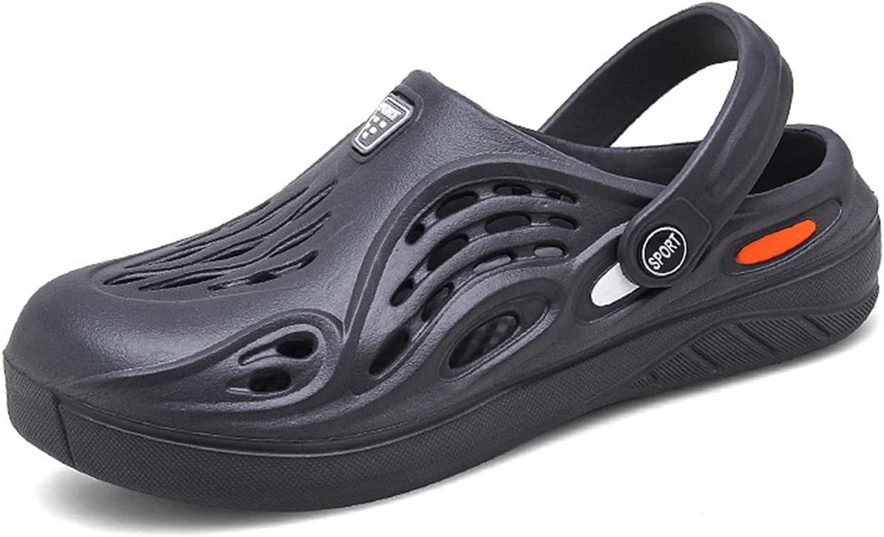 

Женские мужские босоножки для пляжа, водные туфли, обувь, тапочки, прогулочные туфли, домашние, туристические туфли, дышащие сетчатые мюли, кроссовки с открытой пяткой, обувь без шнуровки Mdpcx, серый