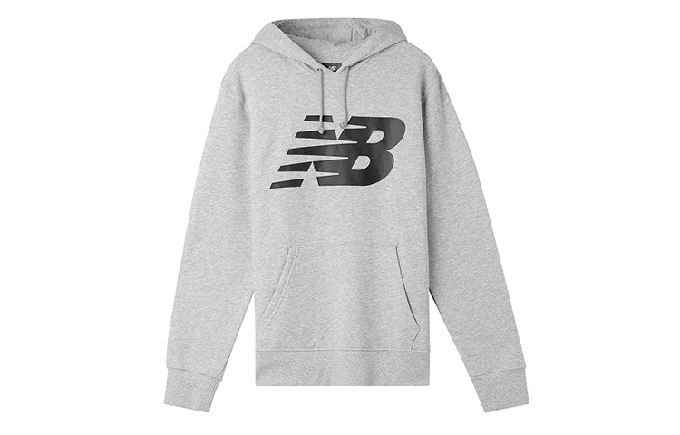 

Толстовка мужская серебристо-белая New Balance, белый