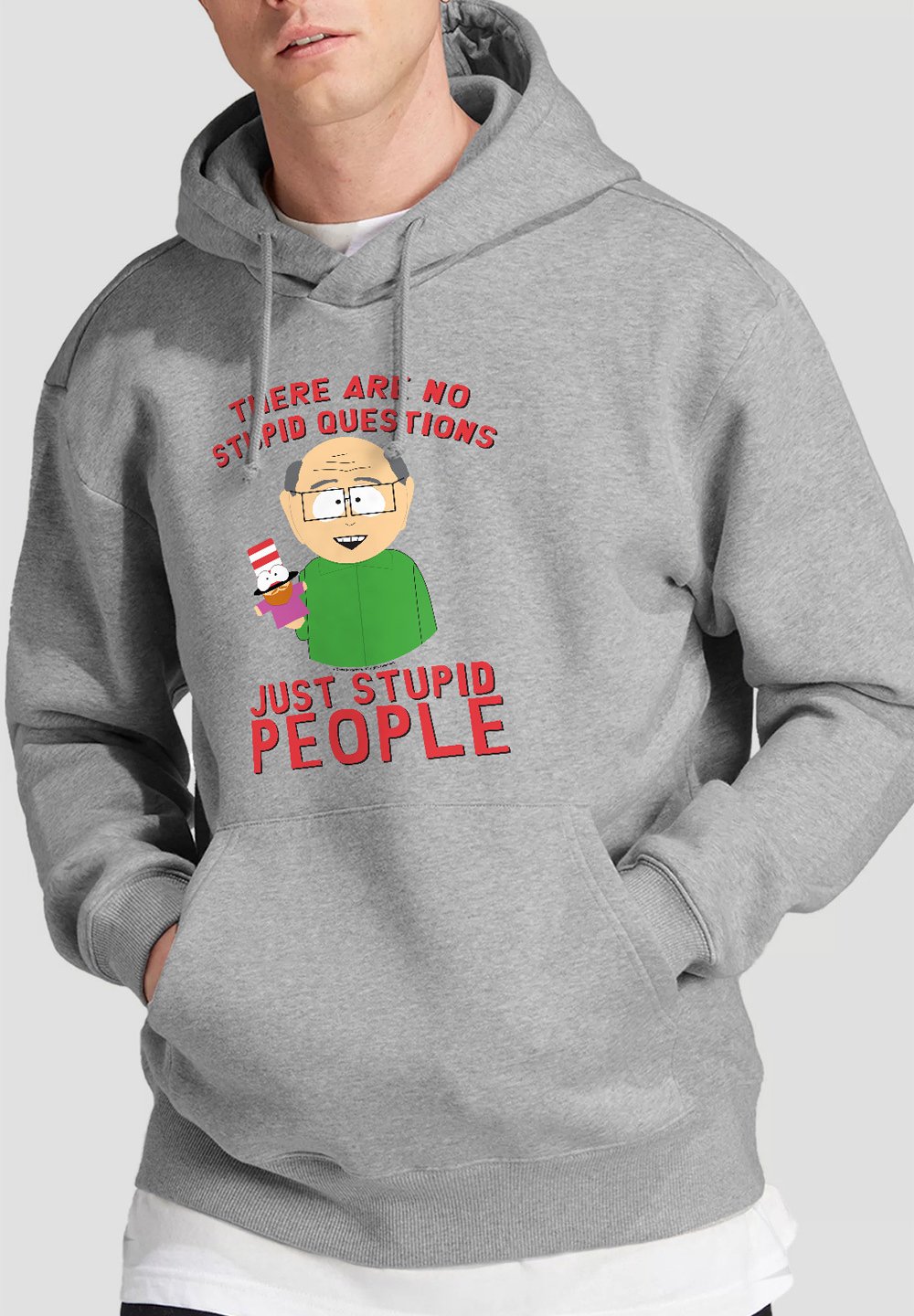 

Толстовка SOUTH PARK QUESTIONS Cotton Soul, серый