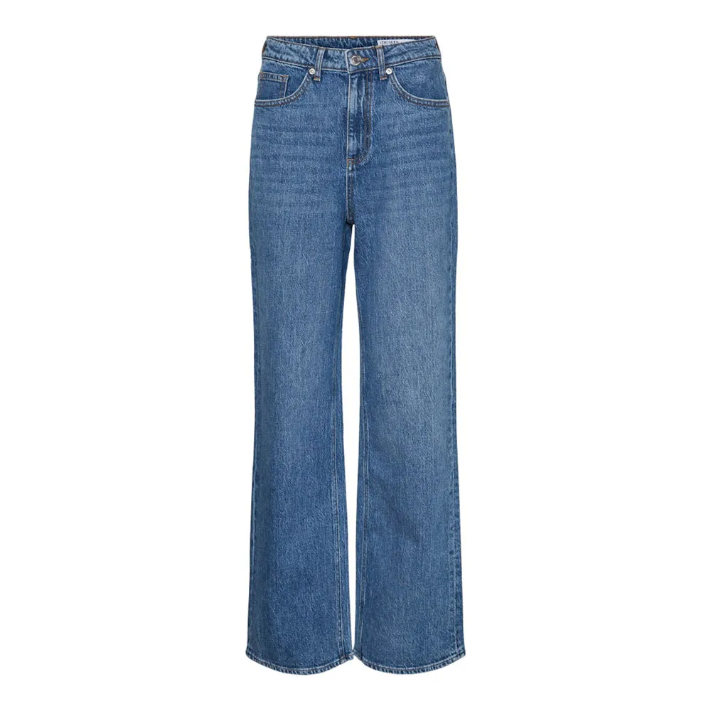 

Джинсы Vero Moda Curve Tessa Wide Ra118 high waist, синий