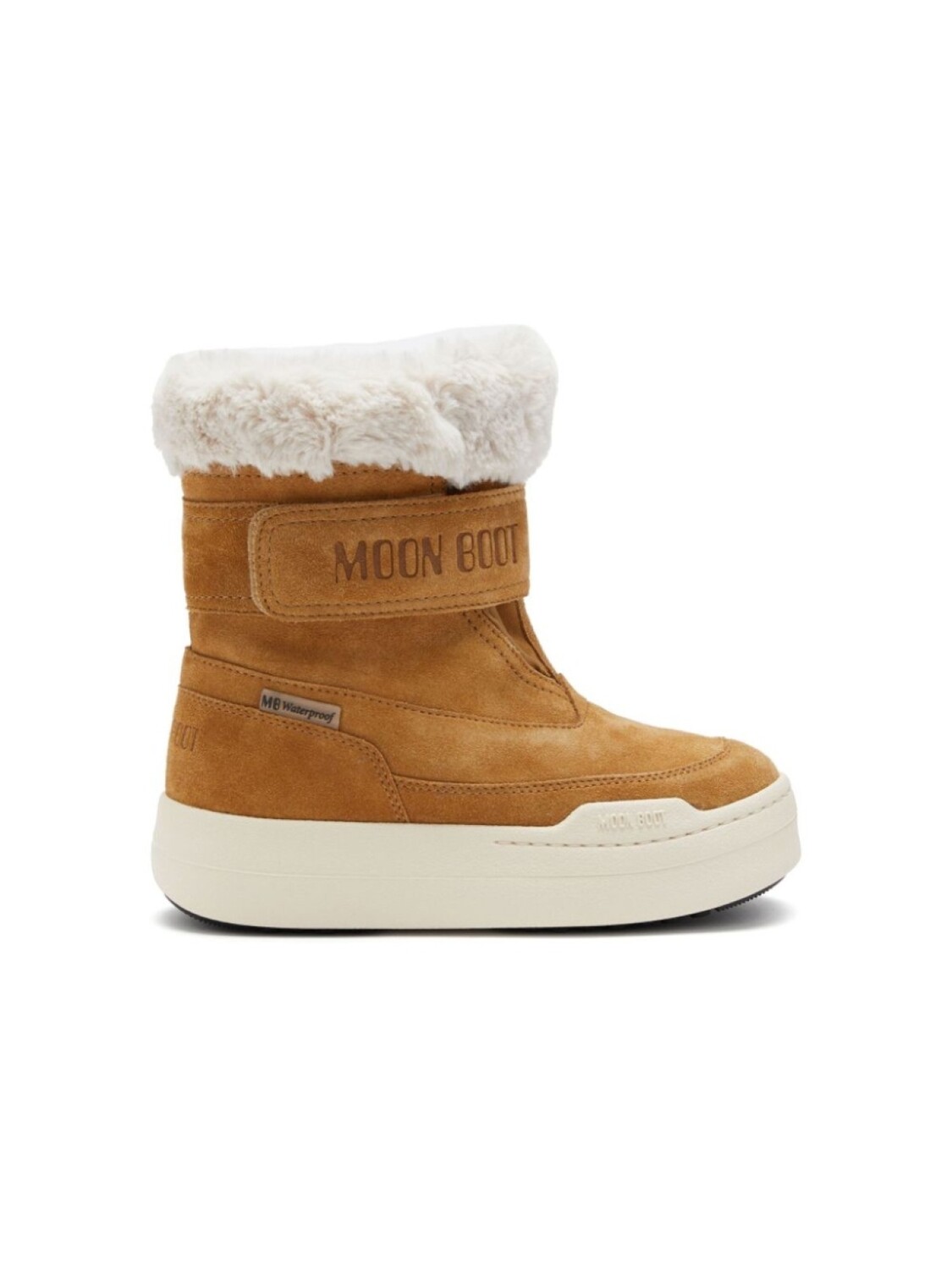 

Moon Boot Kids ботинки из шерпы, коричневый