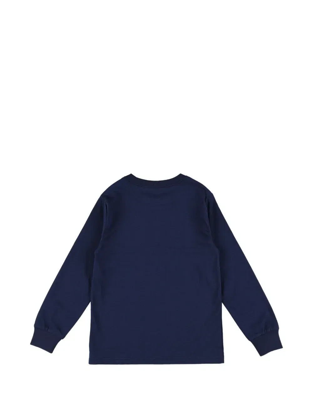 Футболка с вышитым логотипом POLO RALPH LAUREN KIDS, синий — фото 2