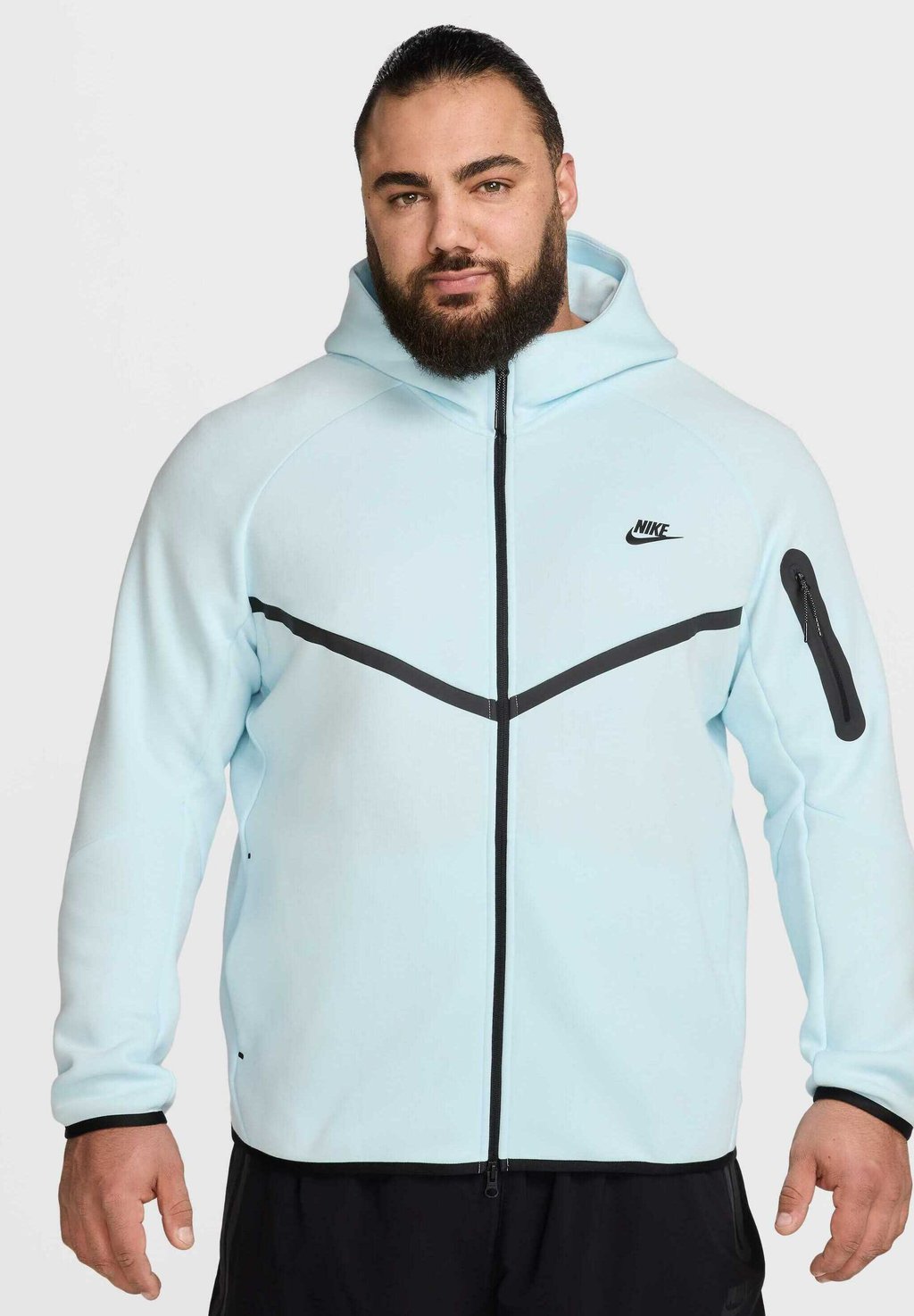 

Толстовка на молнии TCH FLC FZ WR Nike Sportswear, синий