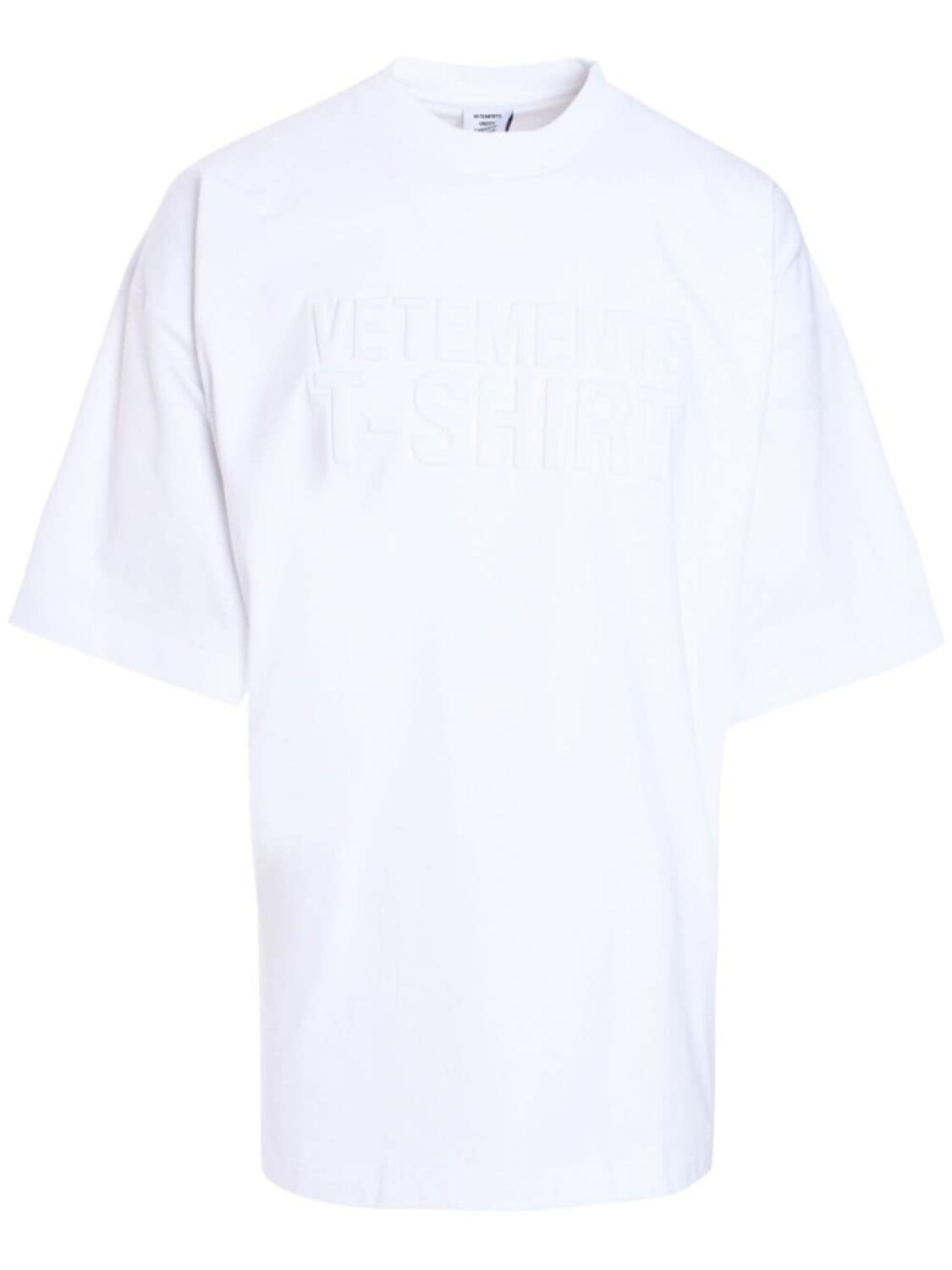

VETEMENTS футболка с логотипом иллюзии