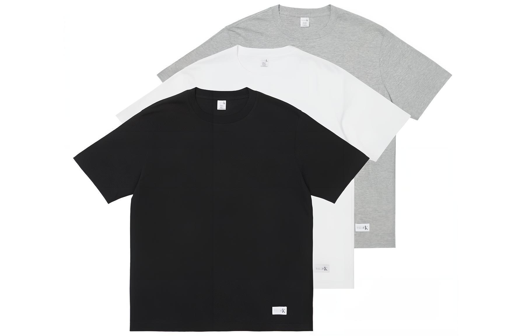 

Футболка с короткими рукавами и круглым вырезом X Calvin Klein, 3 шт PALACE