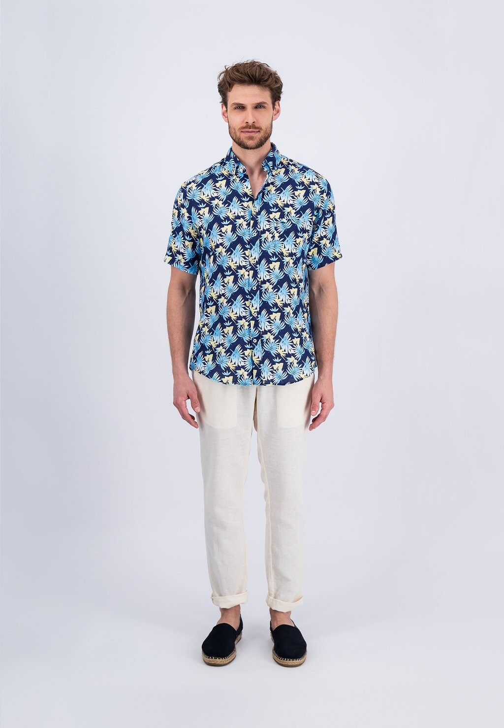 

Рубашка MIT FLORALE Fynch-Hatton, темно-синий