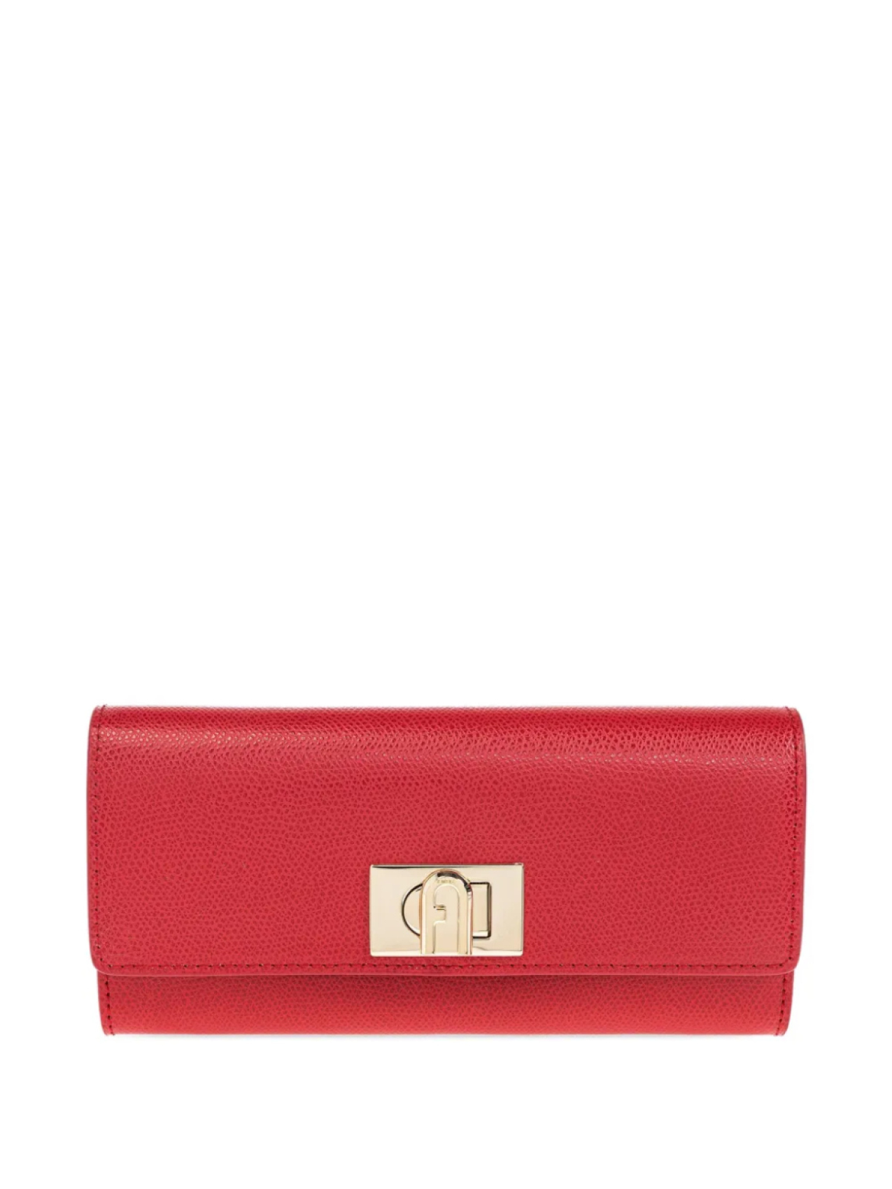 

Кожаный кошелек Furla 1927 с замком, красный