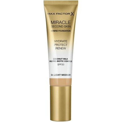 

Тональный крем Max Factor Miracle Second Skin - 04 Светлый Средний
