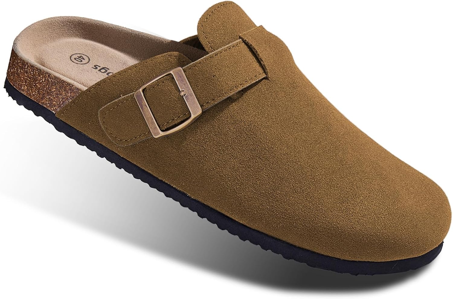 

Сабо, тапочки, босоножки BULLIANT для медсестер и работы, мужские и женские, с верхом на флисовой подкладке и стелькой с эффектом памяти из пробки, Tiger Eye3400