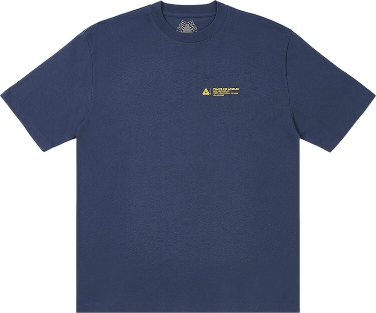 

Футболка Palace Wrapper Logo 'Navy', синий