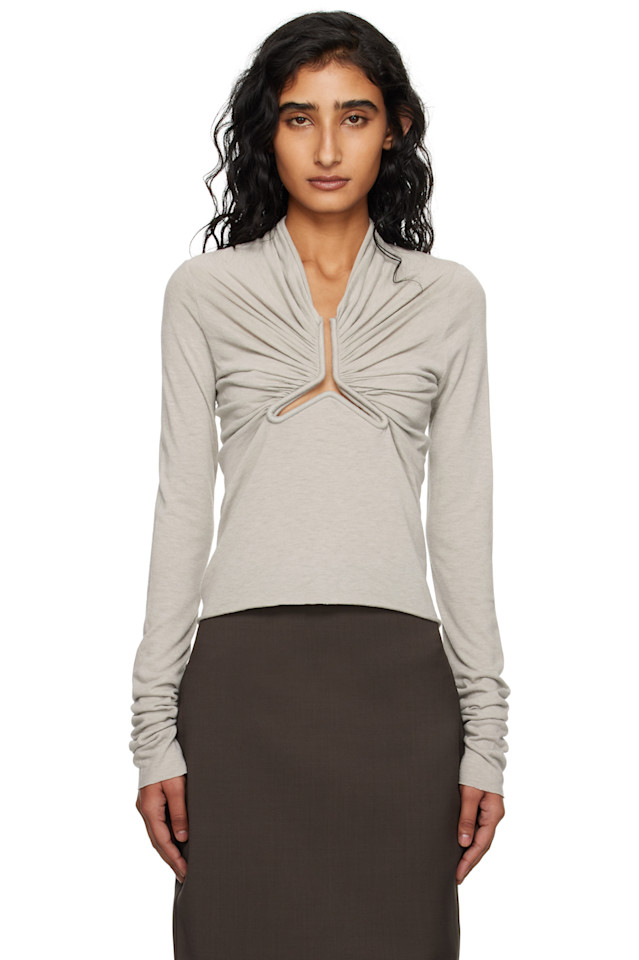 

Rick Owens Футболка Off-White Concordians Allanah LS