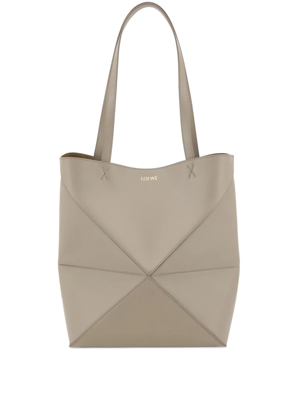 

Сумка-тоут Puzzle Fold среднего размера LOEWE, нейтральный