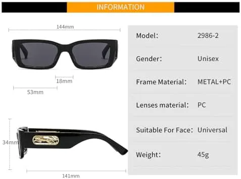 

Солнцезащитные очки прямоугольной формы для женщин и мужчин, с градиентными линзами, оправой и леопардовым принтом, защита от ультрафиолета UV400 MTZJH, C1