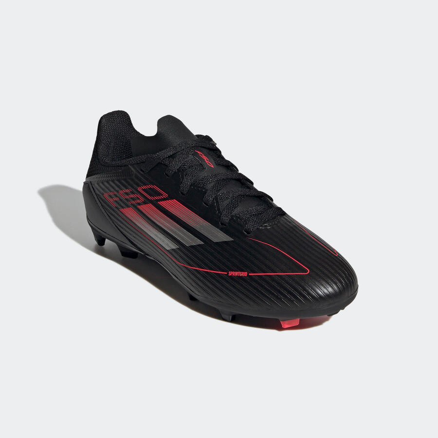 ADIDAS Детские футбольные бутсы FG/MG - F50 League чёрные — фото 2