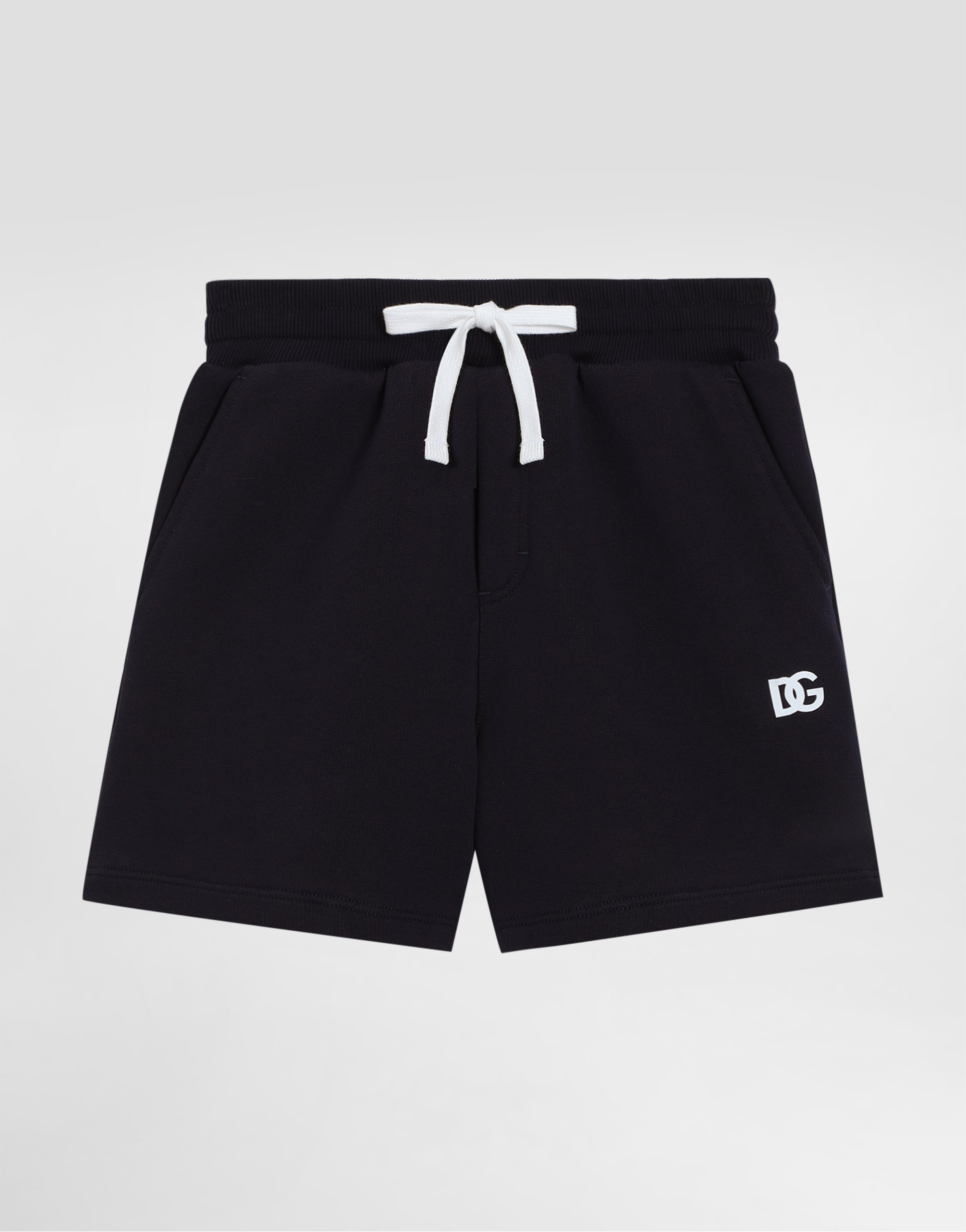 

Шорты из пике с логотипом DG Dolce&Gabbana, синий