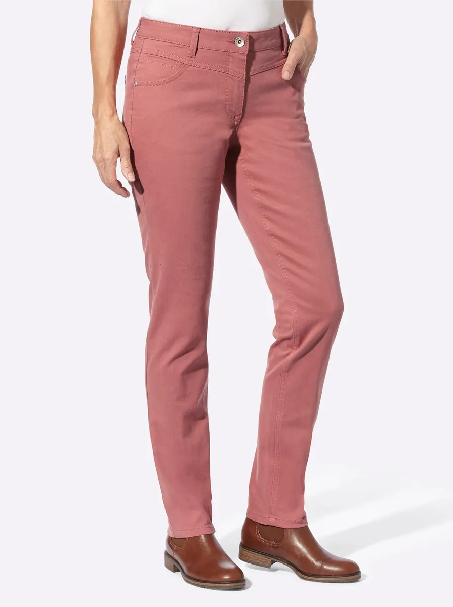 

Джинсы с 5 карманами в стиле casual Looks (1 шт.), цвет Rosenholz