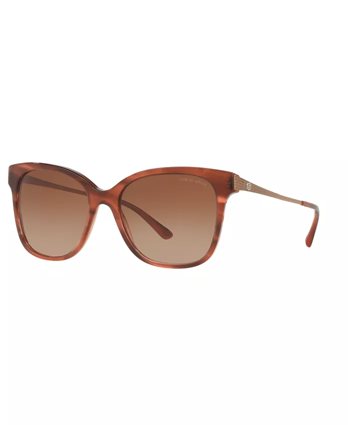 

Женские солнцезащитные очки, AR8074 Giorgio Armani, коричневый