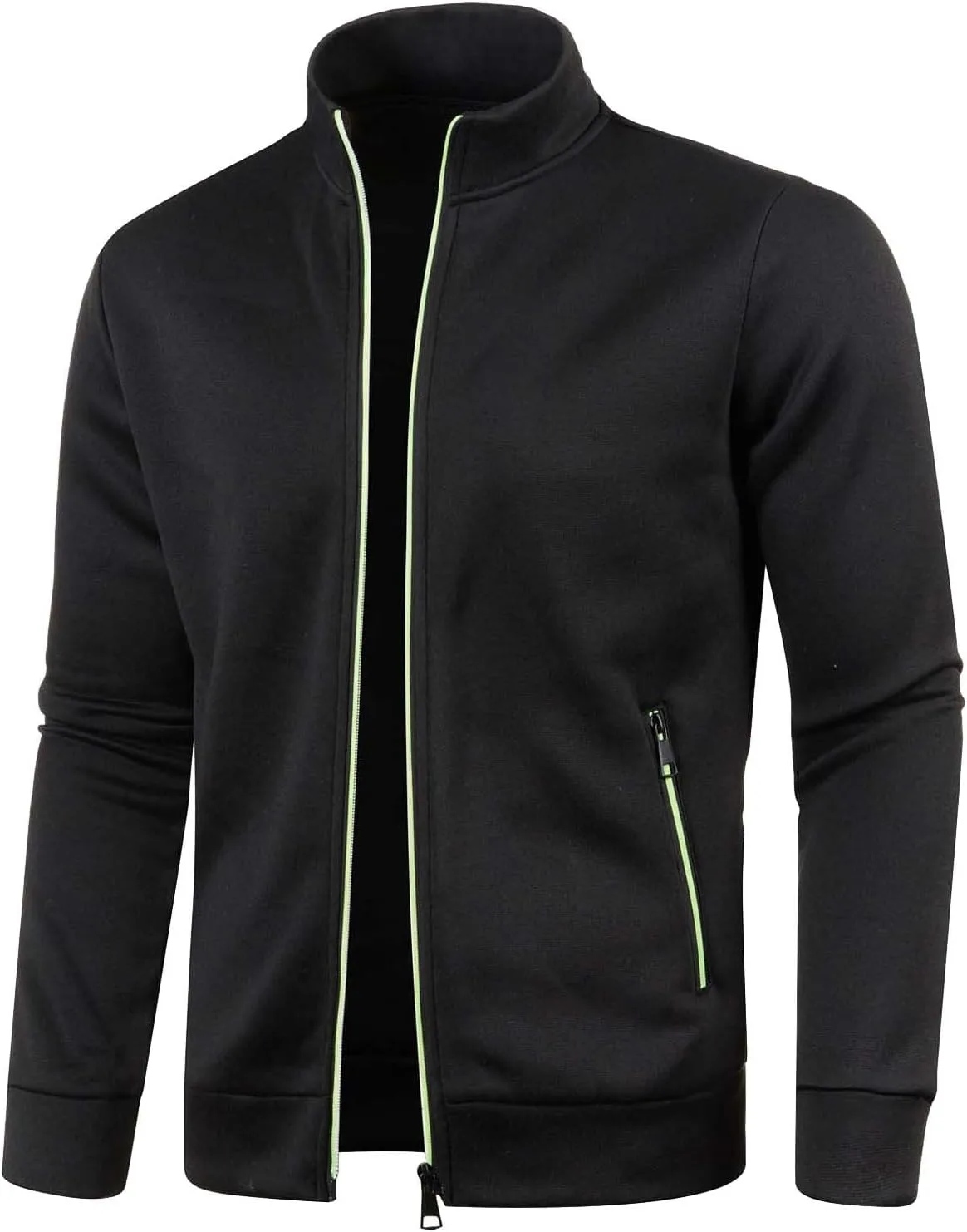 

Свитер мужской зимний с длинным рукавом и молнией