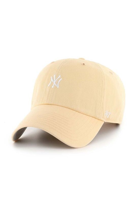 

Хлопковая бейсболка MLB New York Yankees 47 brand, оранжевый