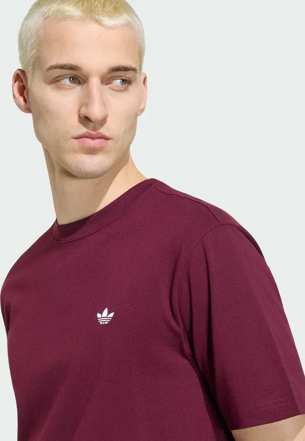 Футболка Adidas Originals Loo31 basic t-shirt, бордовый — фото 3