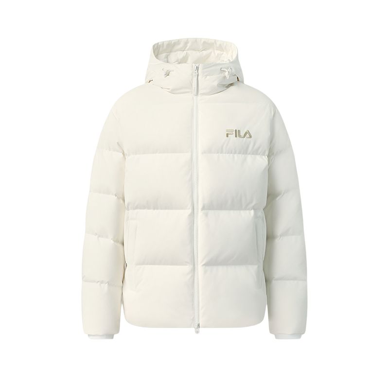 

FILA Оригинальная пуховая куртка унисекс облачно-белая, Cloud White