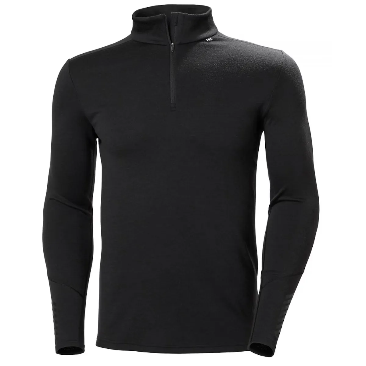 

Мужская терморубашка Lifa Merino Midweight 1/2 на молнии Helly Hansen, чёрный