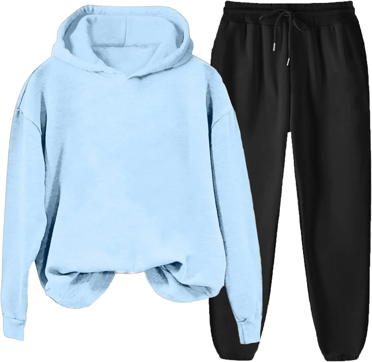 

Женский спортивный костюм из 2 предметов: худи и джоггеры Ruziyoog