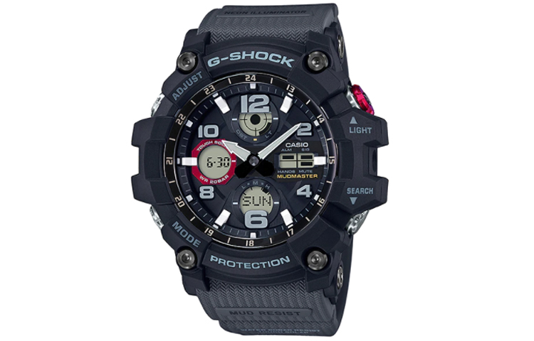

CASIO Часы Men Black Watch GSG-100-1A8, Black Dial