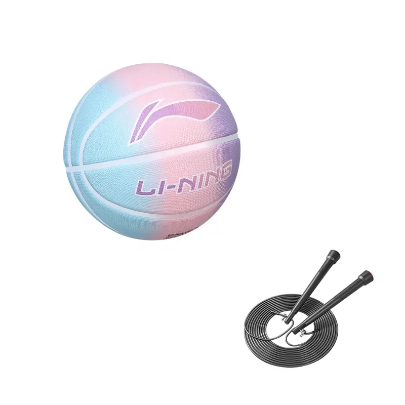 

Резиновый баскетбольный мяч LiNing x CBA, размер 7, тренировочный, унисекс, производство Китай, kids' basketball (755-6)